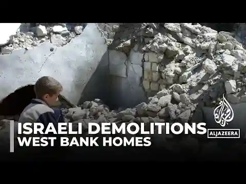 Israeli practice of collective punishment for home demolitions in the West Bank