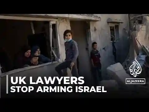600 lawyers sign letter calling on the UK to stop arms sales to Israel