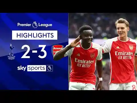 Arsenal win FIVE GOAL THRILLER in North London! 😲 | Tottenham 2-3 Arsenal | EPL Highlights