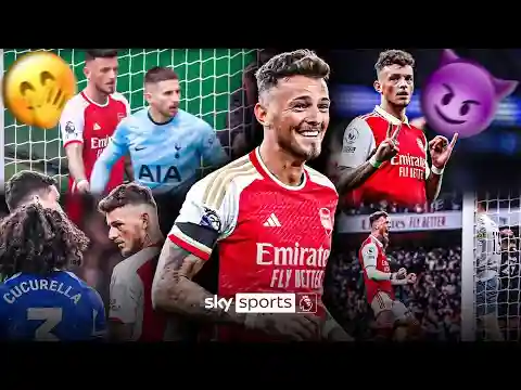 Ben White being a MENACE! 👺 | The Arsenal defender's best Premier League wind-ups