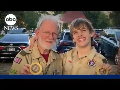 Determined Boy Scout overcomes obstacles and odds