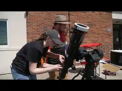 Students help NASA collect eclipse data