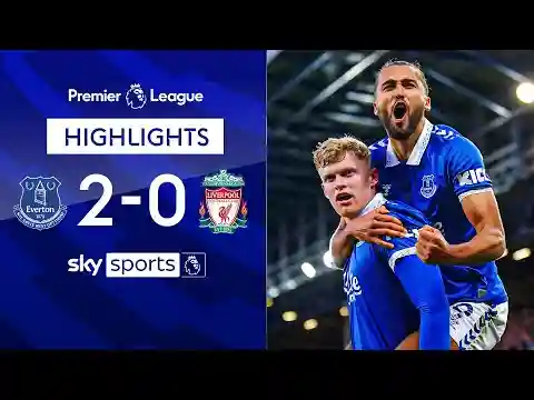 Toffees dent Reds' title hopes with BIG derby win 🔵 | Everton 2-0 Liverpool | EPL Highlights