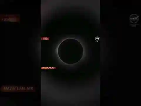 Total eclipse in Mexico