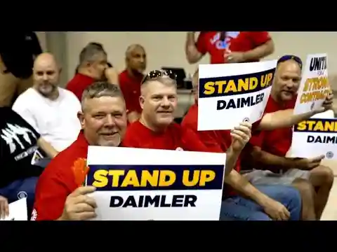 UAW reaches labor deal with Daimler Truck, averting strike