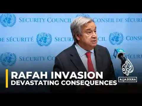 UN Secretary-General warns against Rafah operation