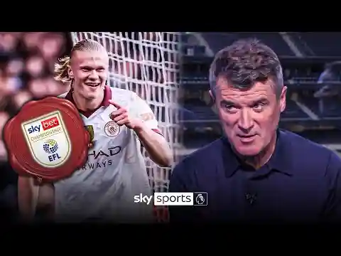 "Very much like a Championship player now!" 😅 | Roy Keane jokes about Erling Haaland's quality