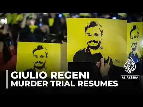 Four Egyptian officials back on trial in Italy over death of Giulio Regeni