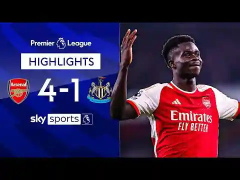 Gunners win SIXTH game in a row! 🔥 | Arsenal 4-1 Newcastle | Premier League Highlights