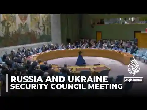 Security council meeting: Russia and Ukraine speak at United Nations