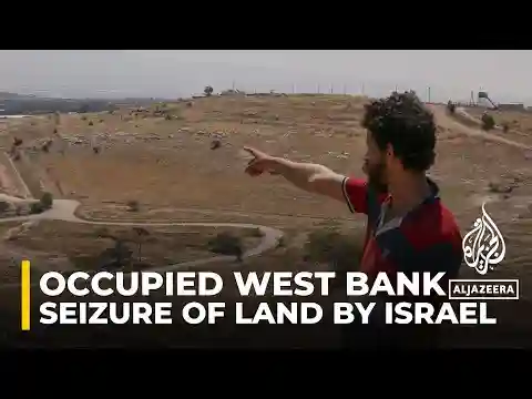 Watchdog says Israeli seizures of West Bank land for settlers peaking