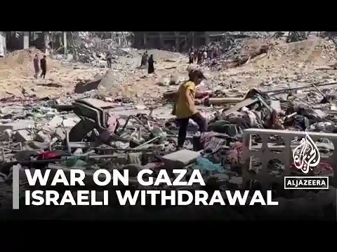 Israeli withdrawal from Jabalia: Residents retrieve bodies from the rubble
