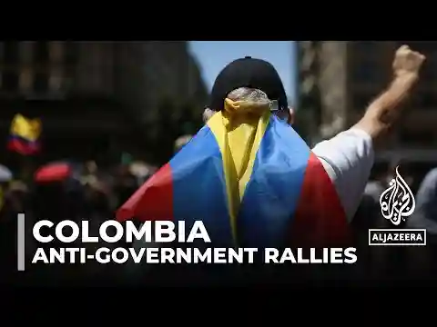 Anger in Colombia as thousands protest against government reforms