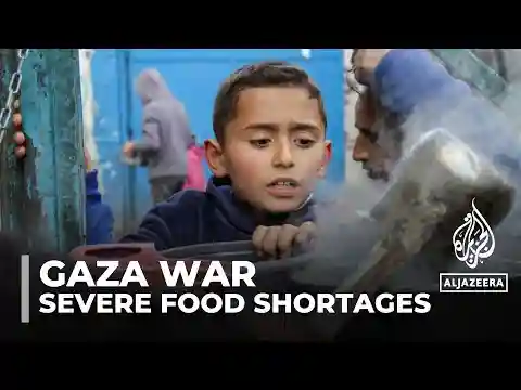 Gaza severe food shortages: Local charities help while the bombing goes on