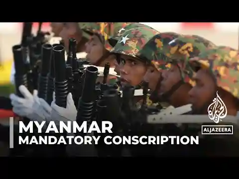 Myanmar’s mandatory conscription: Thousands are fleeing the country