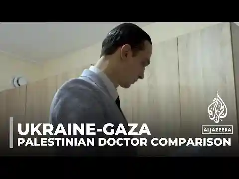 Palestinian doctor in Ukraine: draws parallels with Gaza, endures personal losses