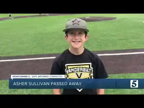 10-year-old Asher Sullivan has passed after being swept by flood water