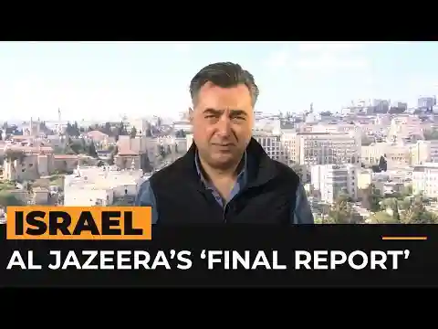 Al Jazeera's pre-recorded final report from Israel as ban enacted | Al Jazeera Newsfeed