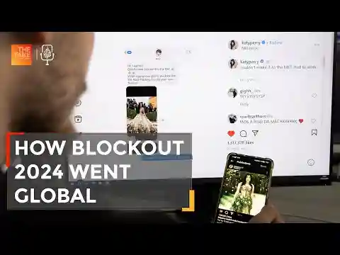 Blockout 2024: celebrities face backlash over Gaza | The Take