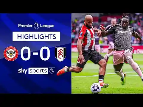 Both sides miss chances in West London derby stalemate ❌ | Brentford 0-0 Fulham | EPL Highlights