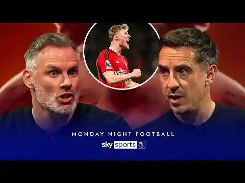 Carra and Nev debate whether Hojlund is good enough for Man United