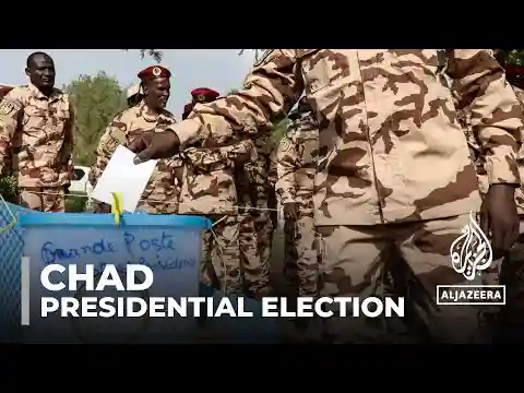 Chad's presidential election: People head to the polls to cast their votes
