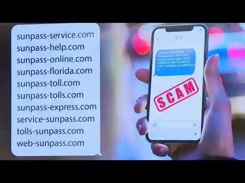 Florida attorney general talks takedown of fake SunPass websites, warns of toll scams