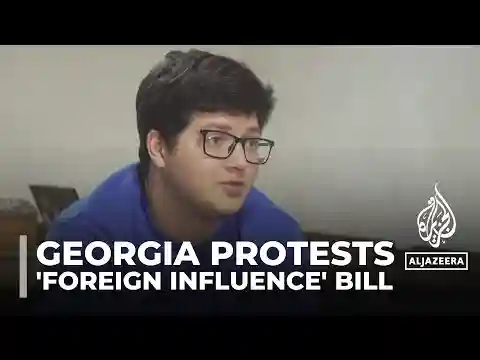 Georgian law student speaks out for freedom amid political turmoil