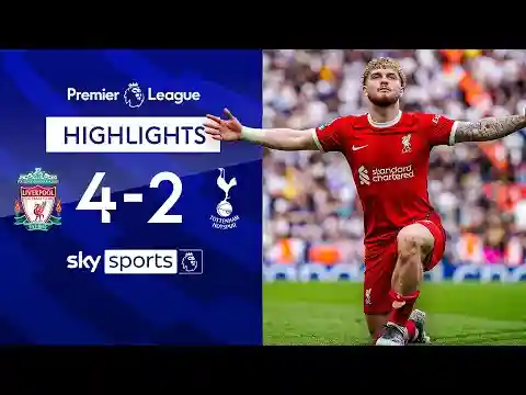 Harvey Elliott scores rocket in big Reds win 🚀 | Liverpool 4-2 Tottenham | Premier League Highlights