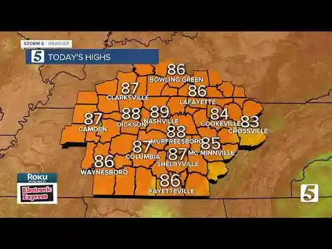 Heather's afternoon forecast: Thursday, May 2, 2024