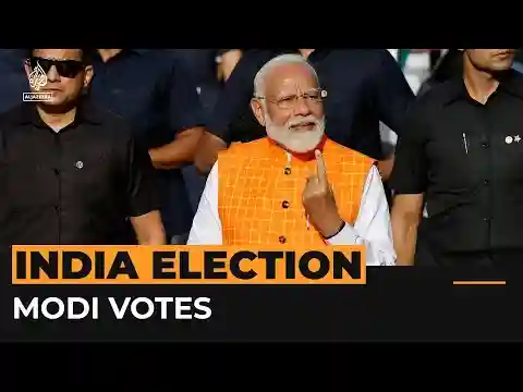 India’s prime minister casts ballot in general election | Al Jazeera Newsfeed