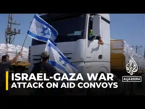Israeli government doing little to stop looting of Gaza-bound aid convoys: AJE correspondent
