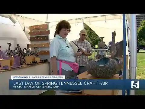 Last day of Spring Tennessee Craft Fair