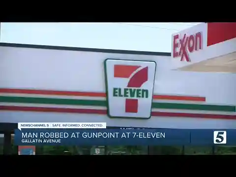 Man robbed at 7-Eleven in East Nashville encourages people to be more careful