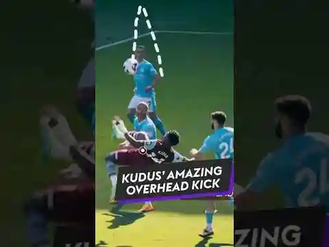Mohammed Kudus' amazing overhead kick is The Gillette #precisionplay of the week 👏