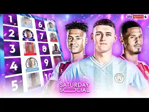 Ranking the 10 BEST players in the Premier League this season 🔥 | Saturday Social