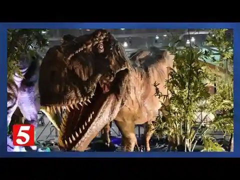 Take a trip back to when dinosaurs roamed at Jurassic Quest this weekend