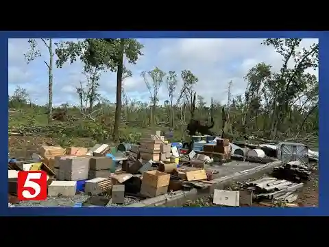 Two River Honey Bees 'saving what's left' after tornado destroyed farm
