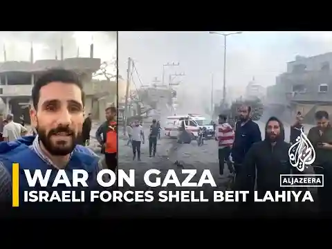 War on Gaza: Israeli forces shell Beit Lahiya