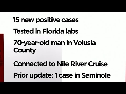 15 new cases of coronavirus in Florida, health officials say