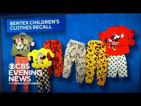 Children's clothes from popular retailers recalled over lead poisoning risk