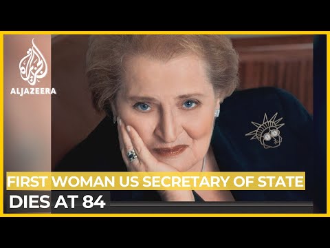 Madeleine Albright, first woman US secretary of state, dies at 84