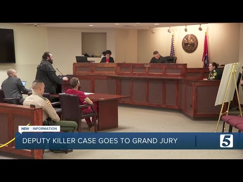 Man accused of killing Robertson County deputy appears in court
