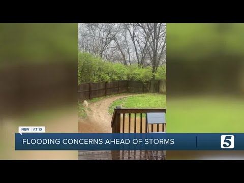 Neighbors worry about flooding ahead of storms
