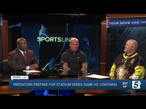SportsLine: Predators prepare for stadium series game vs. Lightning (P1)
