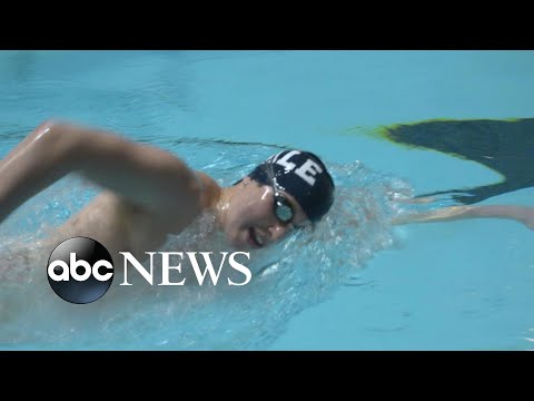 Trans college swimmer speaks out on sports' inclusion
