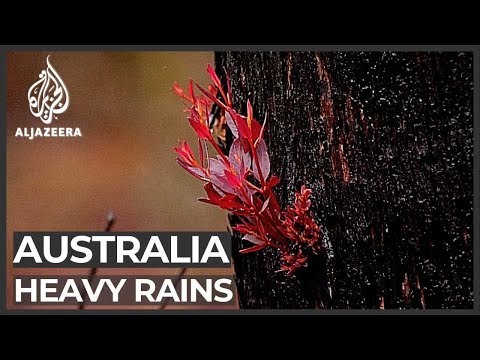 Australia bushfires: Heavy rains bring relief, pollution warnings