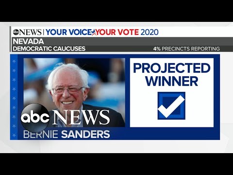 Bernie Sanders projected to win Nevada caucuses