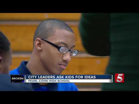 Community turns to kids for ideas to improve life in 37208