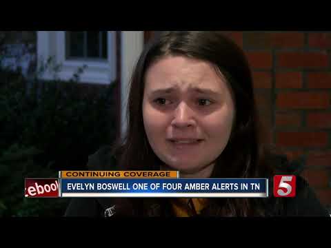 Evelyn Boswell is just one of four AMBER Alert children